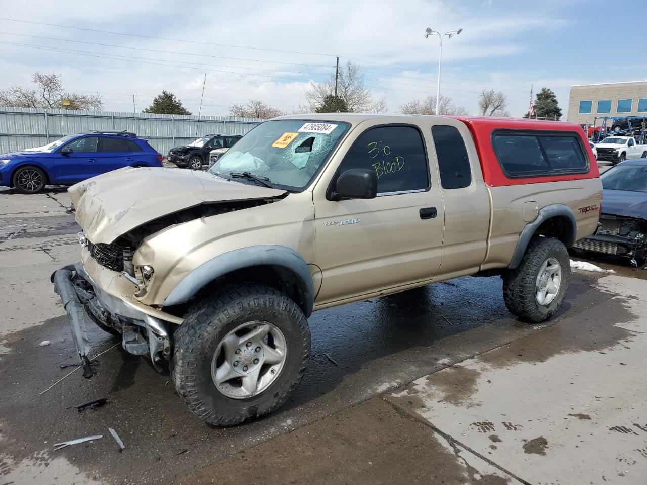 TOYOTA TACOMA 2001 5tewn72nx1z760158