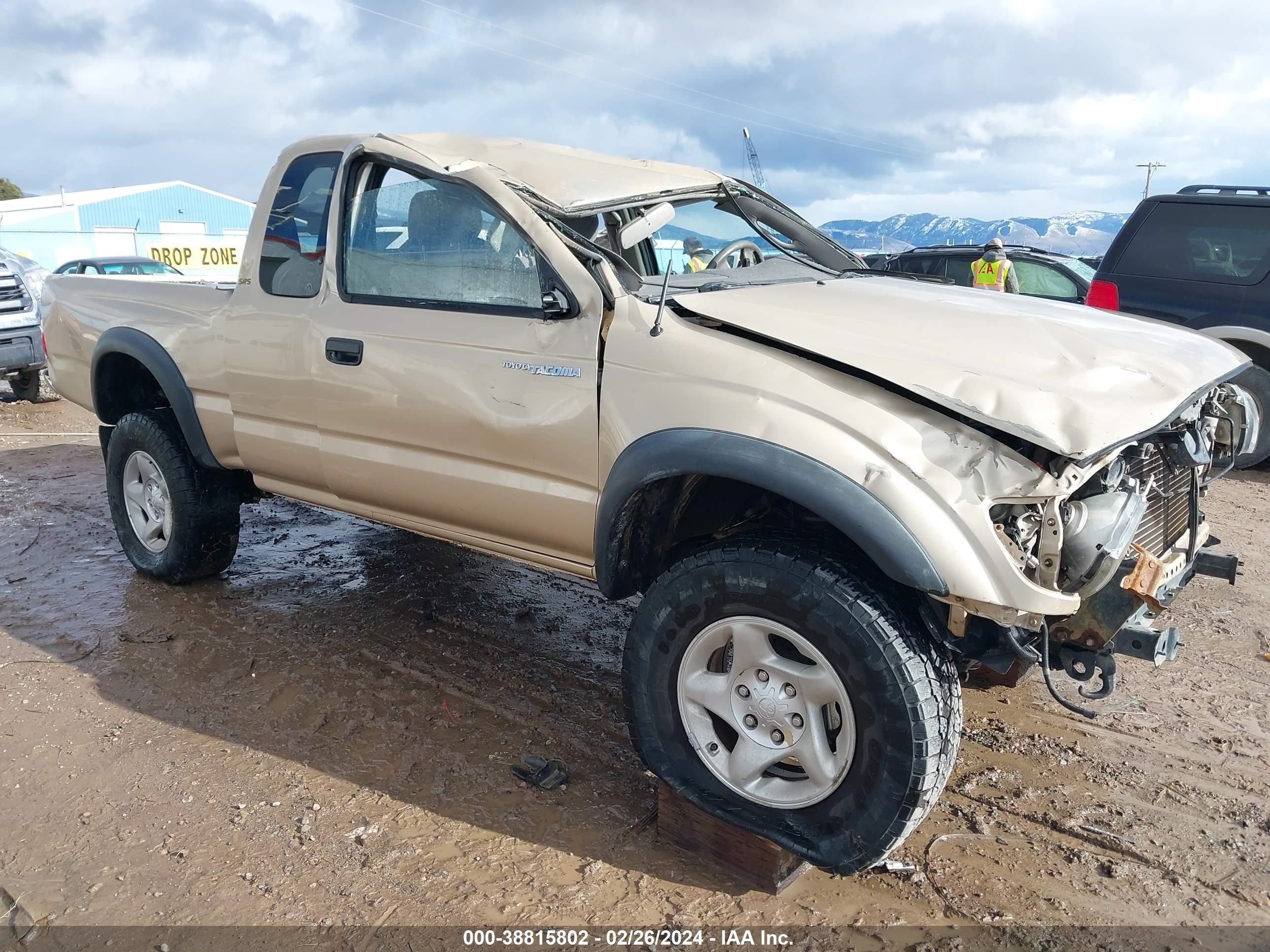 TOYOTA TACOMA 2002 5tewn72nx2z093724