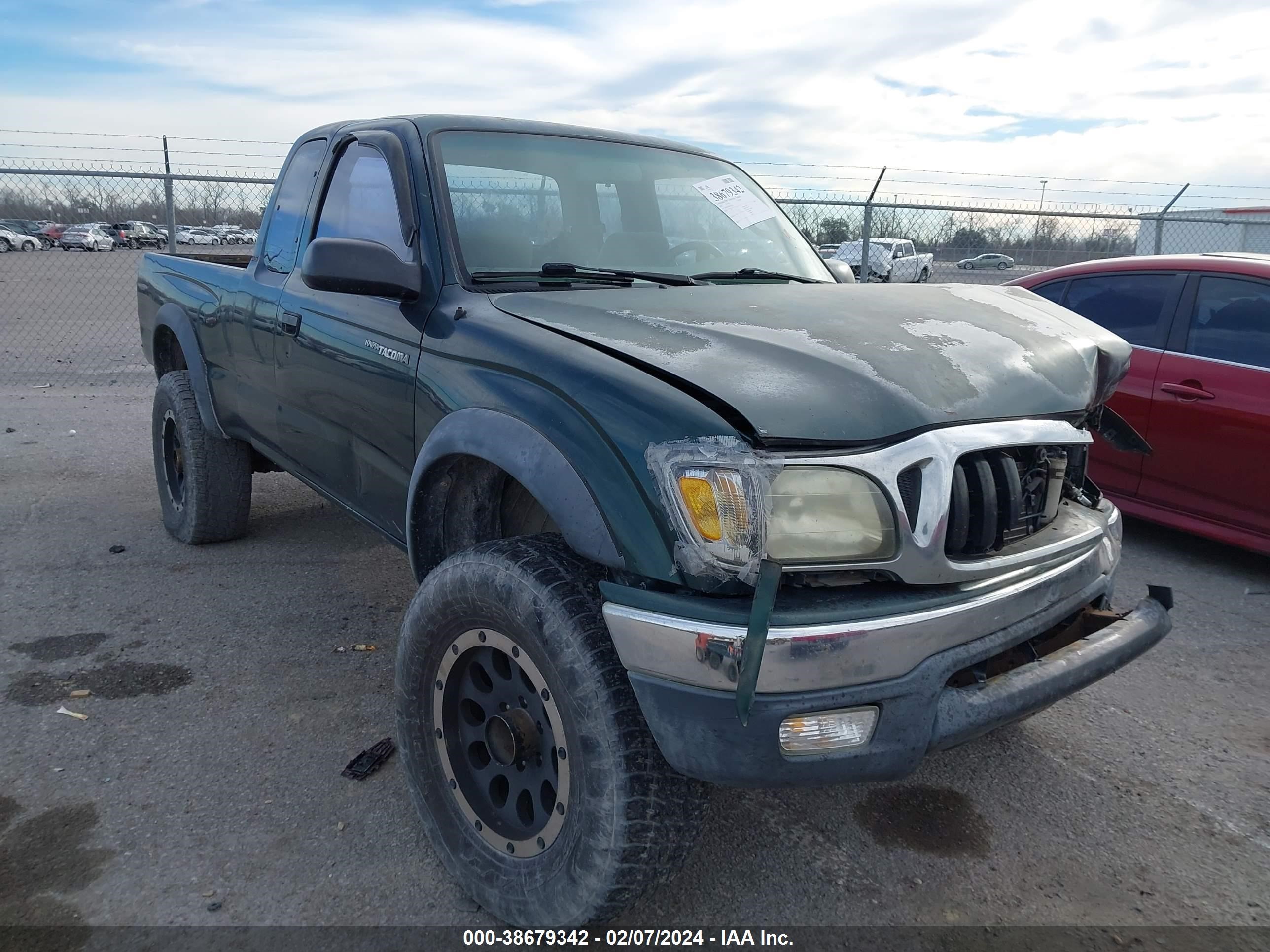 TOYOTA TACOMA 2002 5tewn72nx2z104348