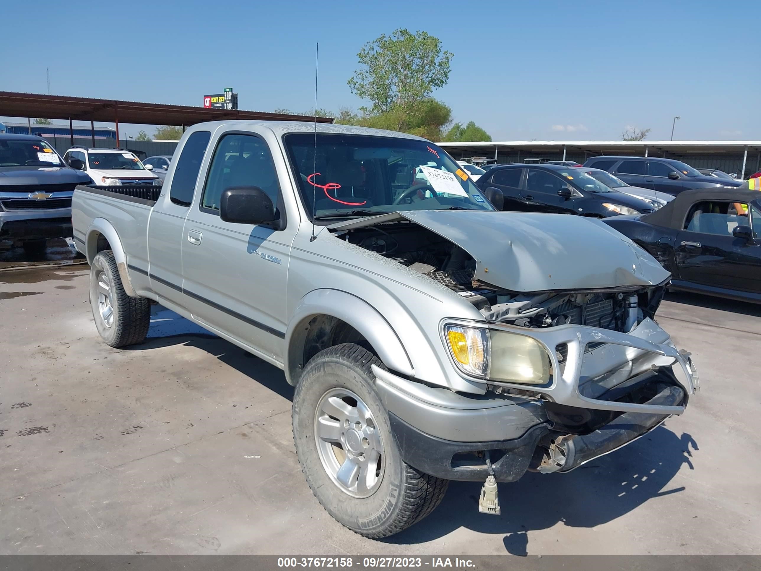 TOYOTA TACOMA 2004 5tewn72nx4z306187