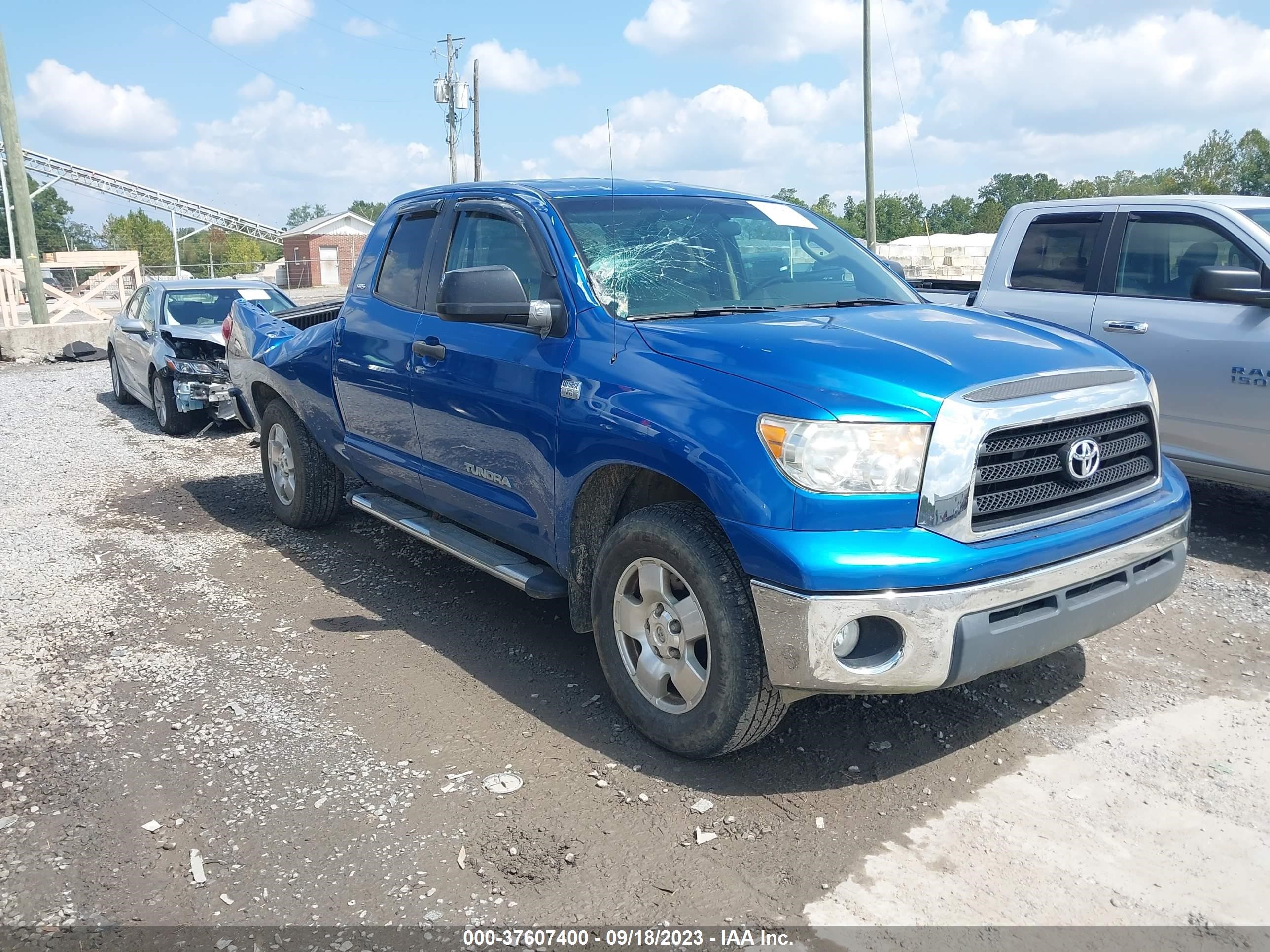 TOYOTA TUNDRA 2007 5tfbt54117x009016