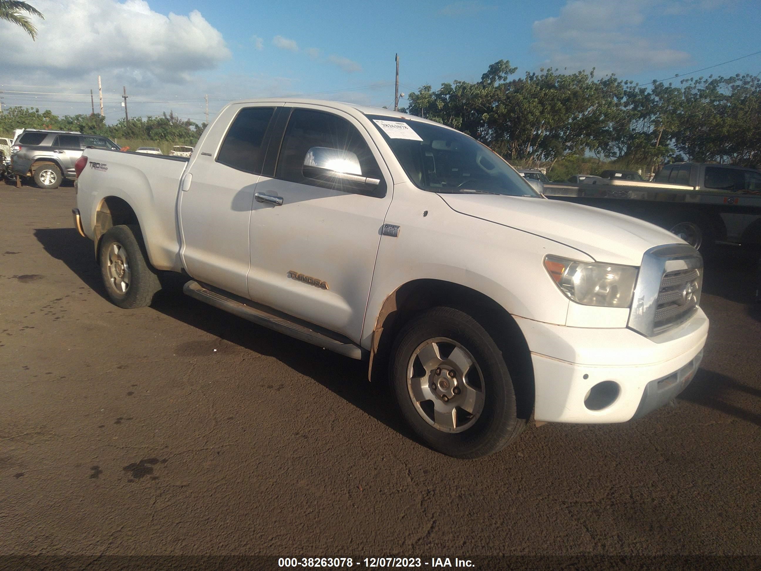 TOYOTA TUNDRA 2007 5tfbt58157x006050