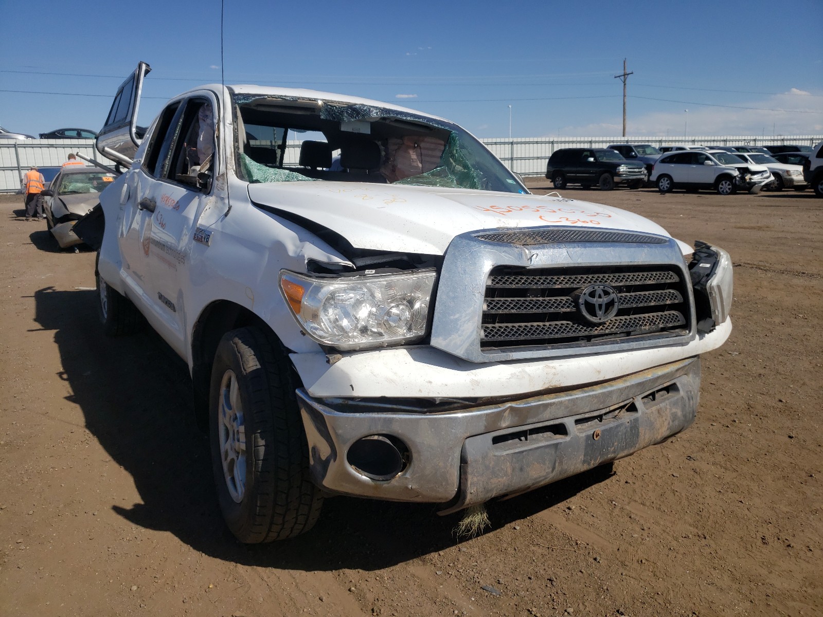 TOYOTA TUNDRA DOU 2008 5tfbv54148x058917