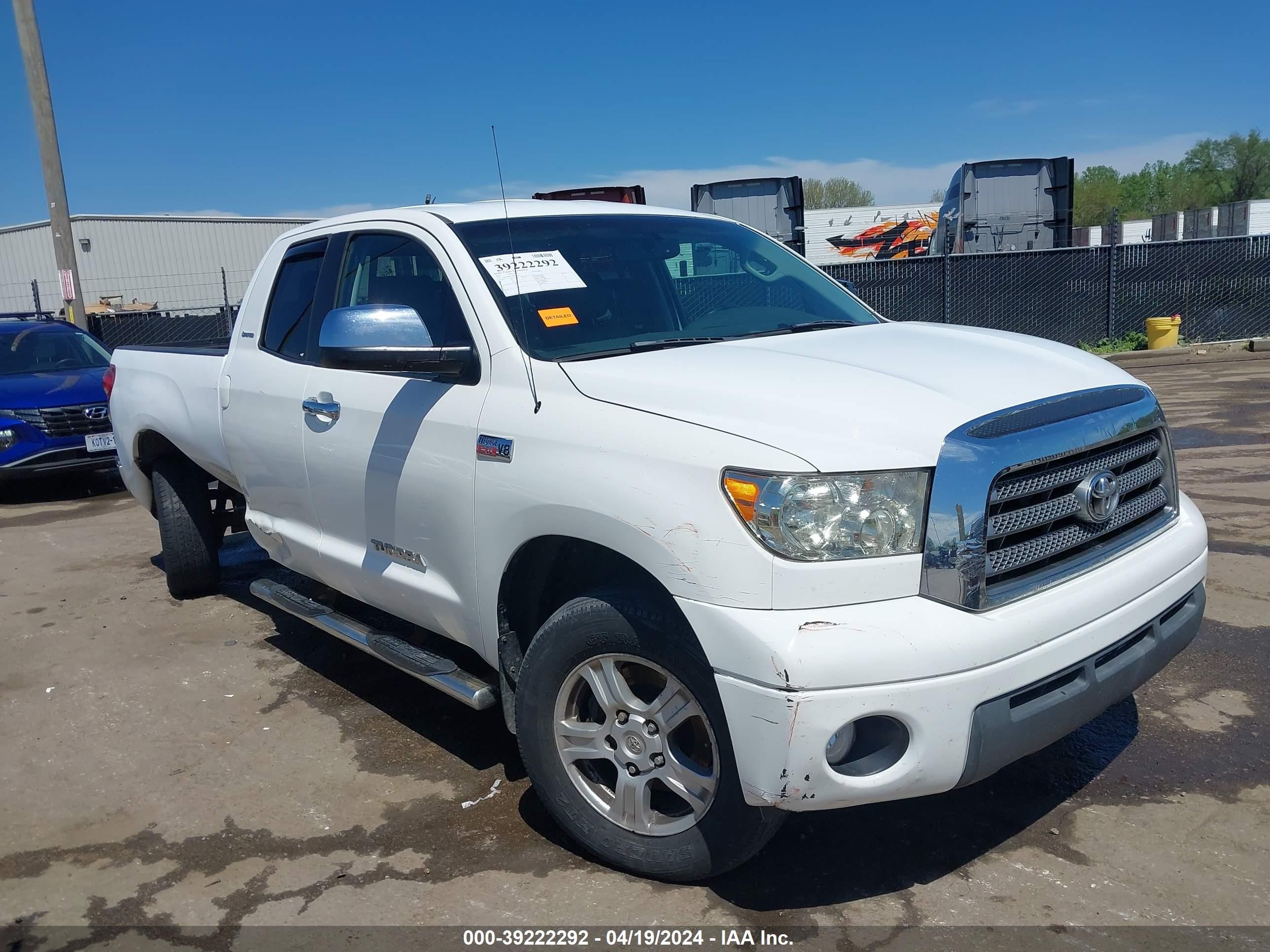 TOYOTA TUNDRA 2007 5tfbv58157x023330