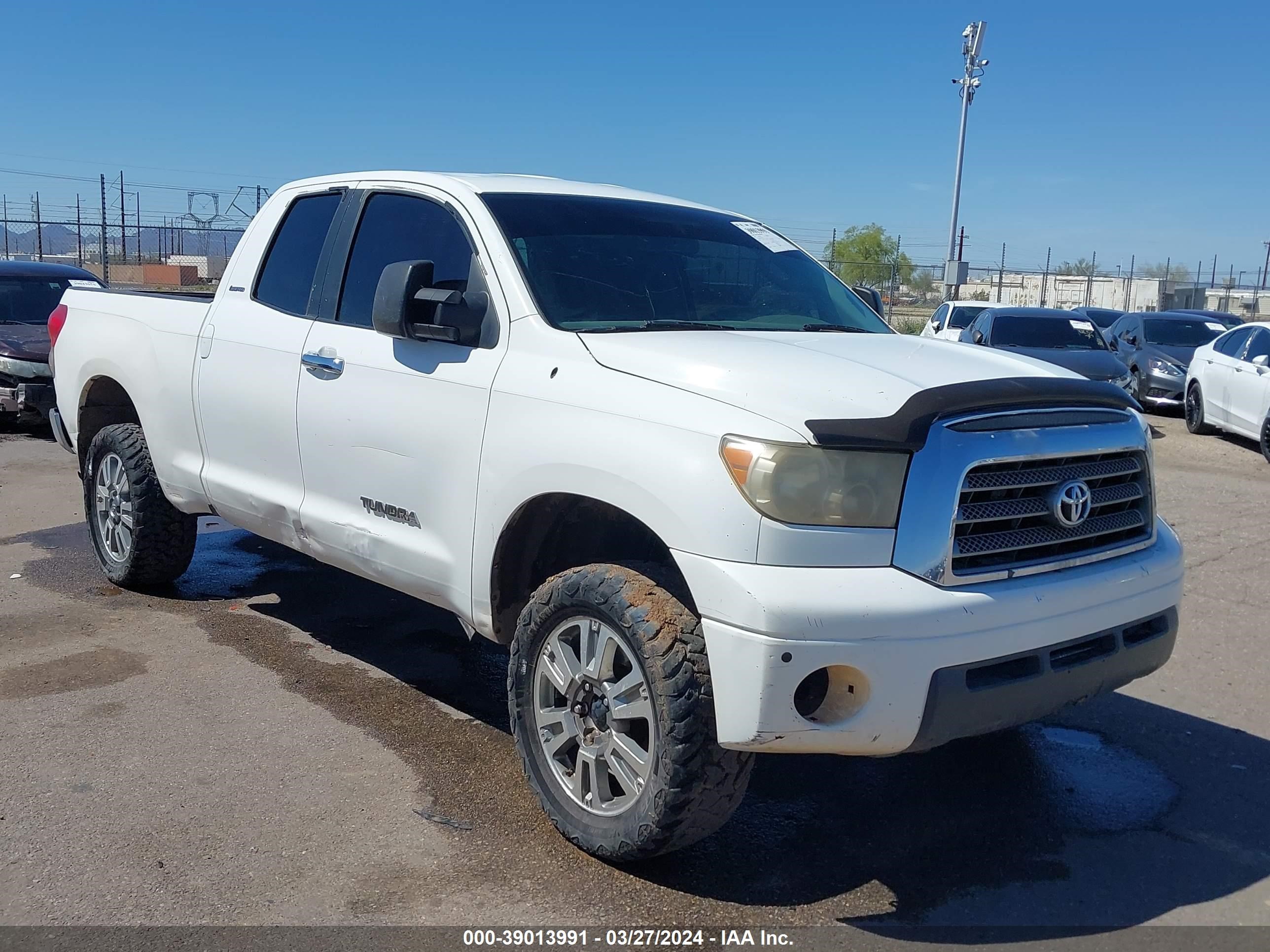 TOYOTA TUNDRA 2007 5tfbv58177x015343