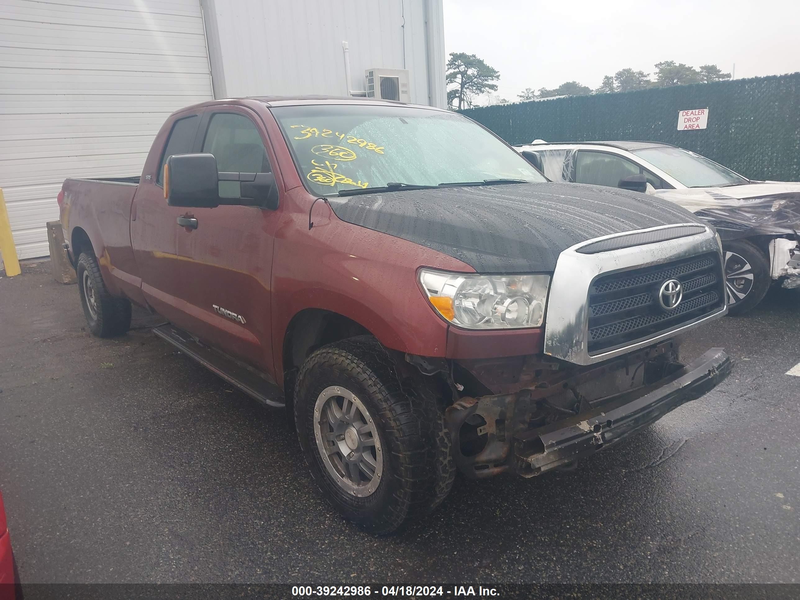 TOYOTA TUNDRA 2008 5tfcv54118x007296