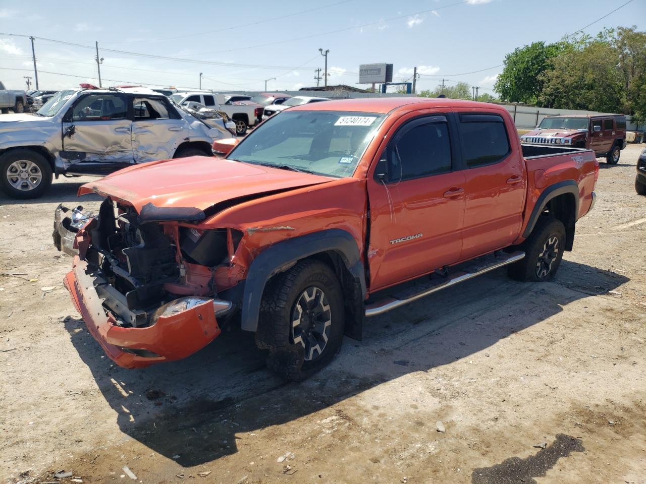 TOYOTA TACOMA 2016 5tfcz5an1gx027607