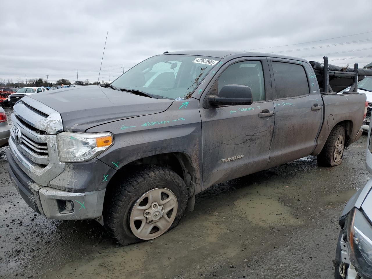 TOYOTA TUNDRA 2017 5tfdm5f10hx073343