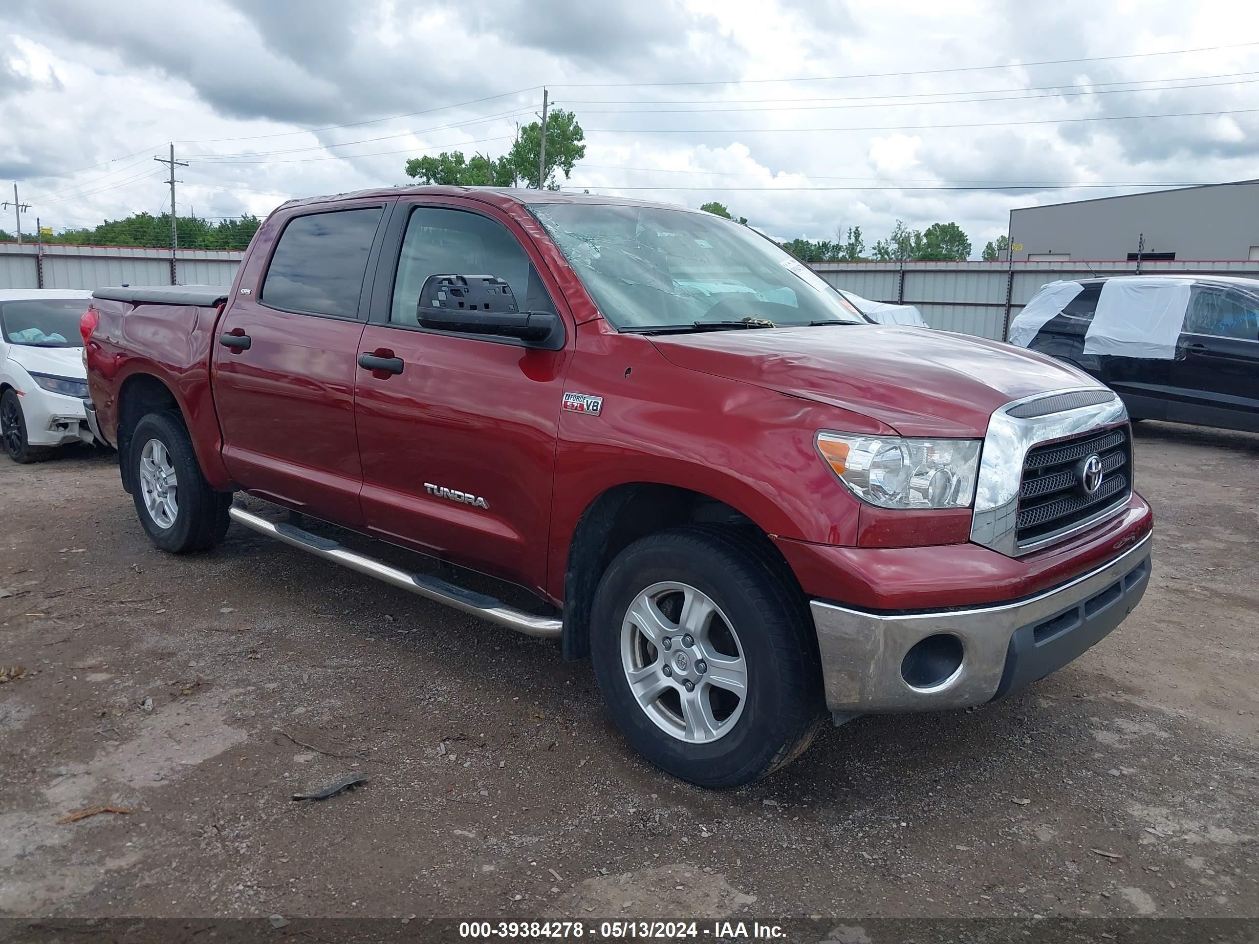 TOYOTA TUNDRA 2008 5tfdv54158x037082