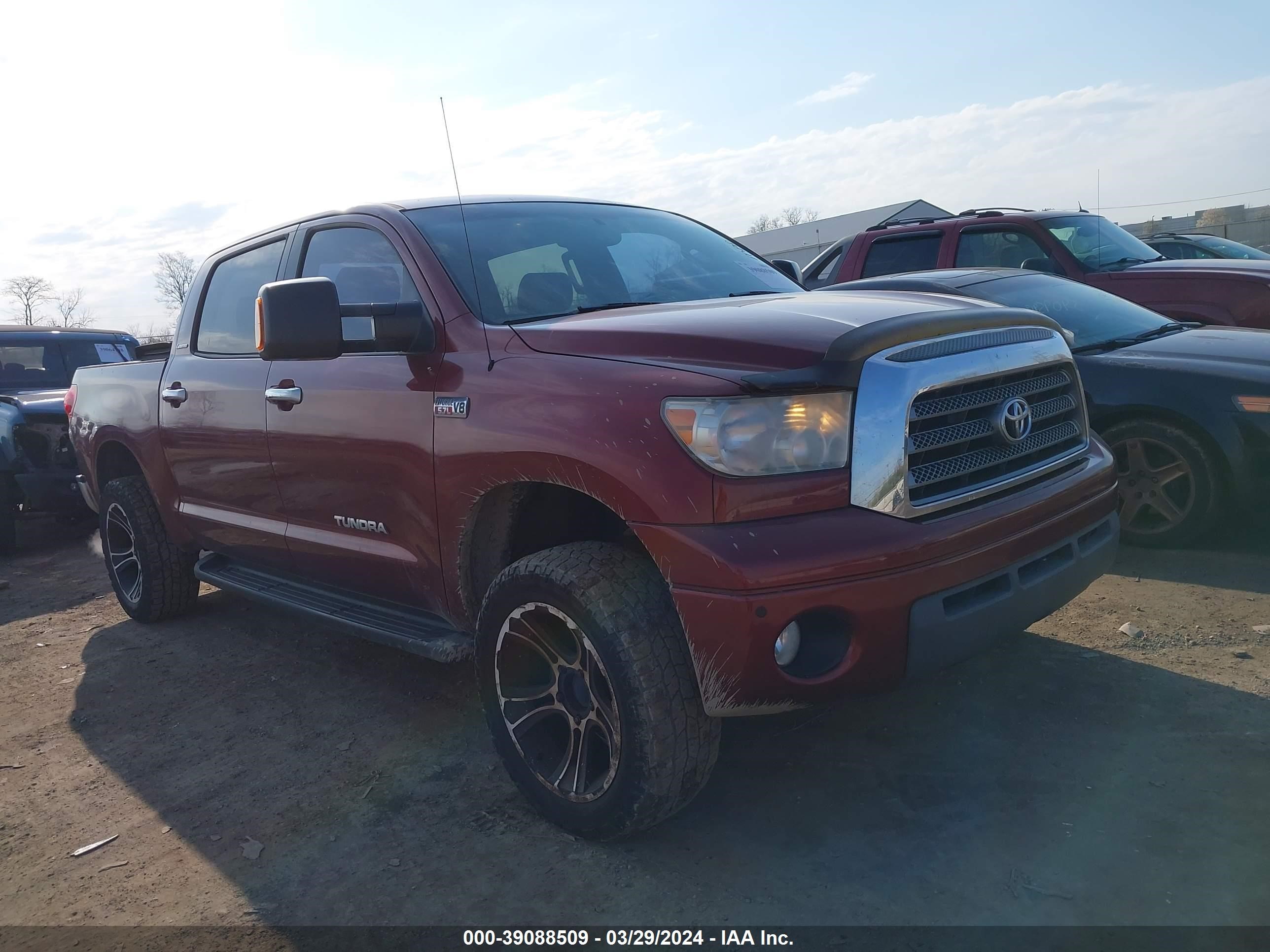 TOYOTA TUNDRA 2008 5tfdv58158x055947