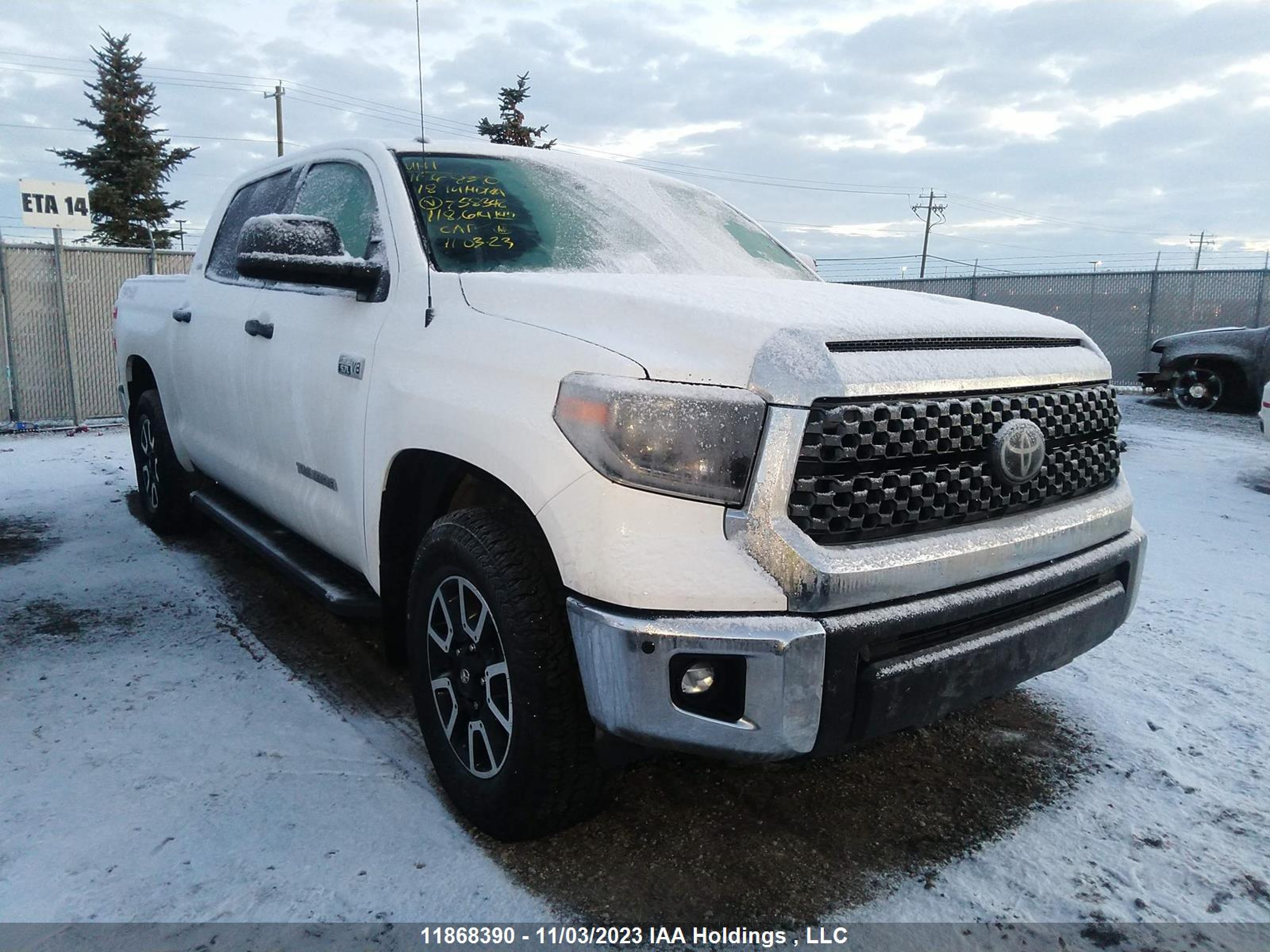 TOYOTA TUNDRA 2018 5tfdy5f13jx758348