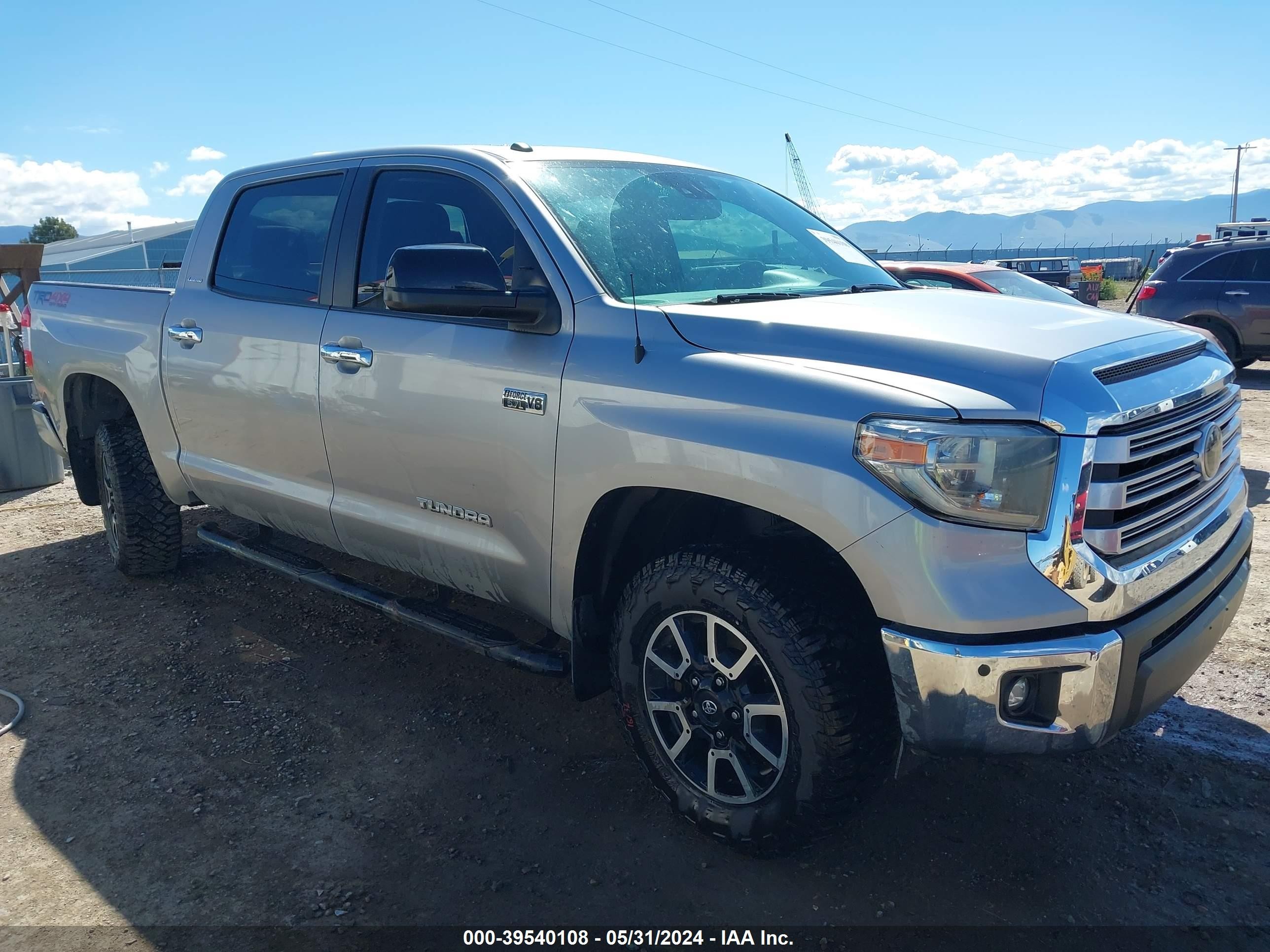 TOYOTA TUNDRA 2018 5tfhy5f1xjx726918