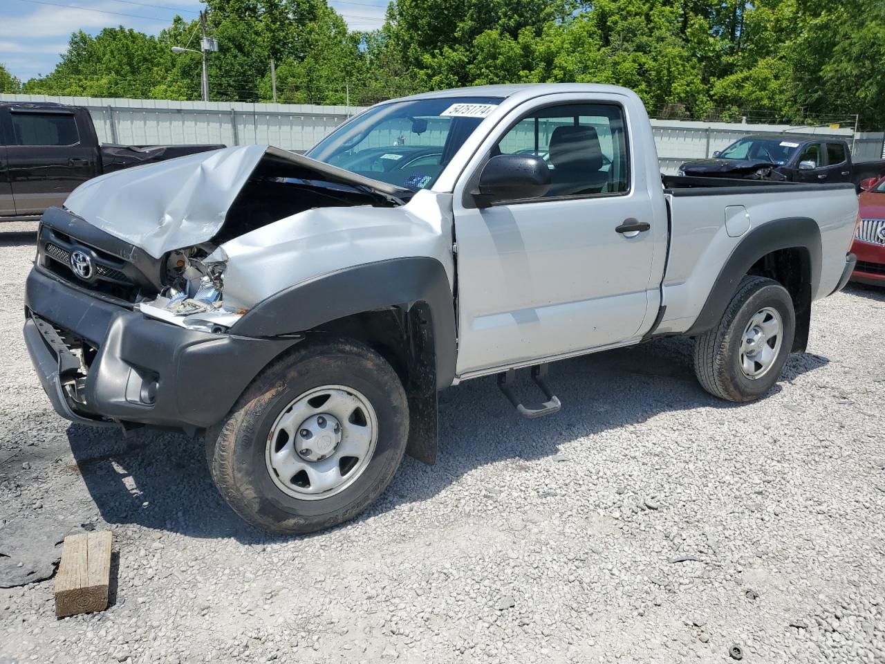 TOYOTA TACOMA 2012 5tfpx4en7cx008887