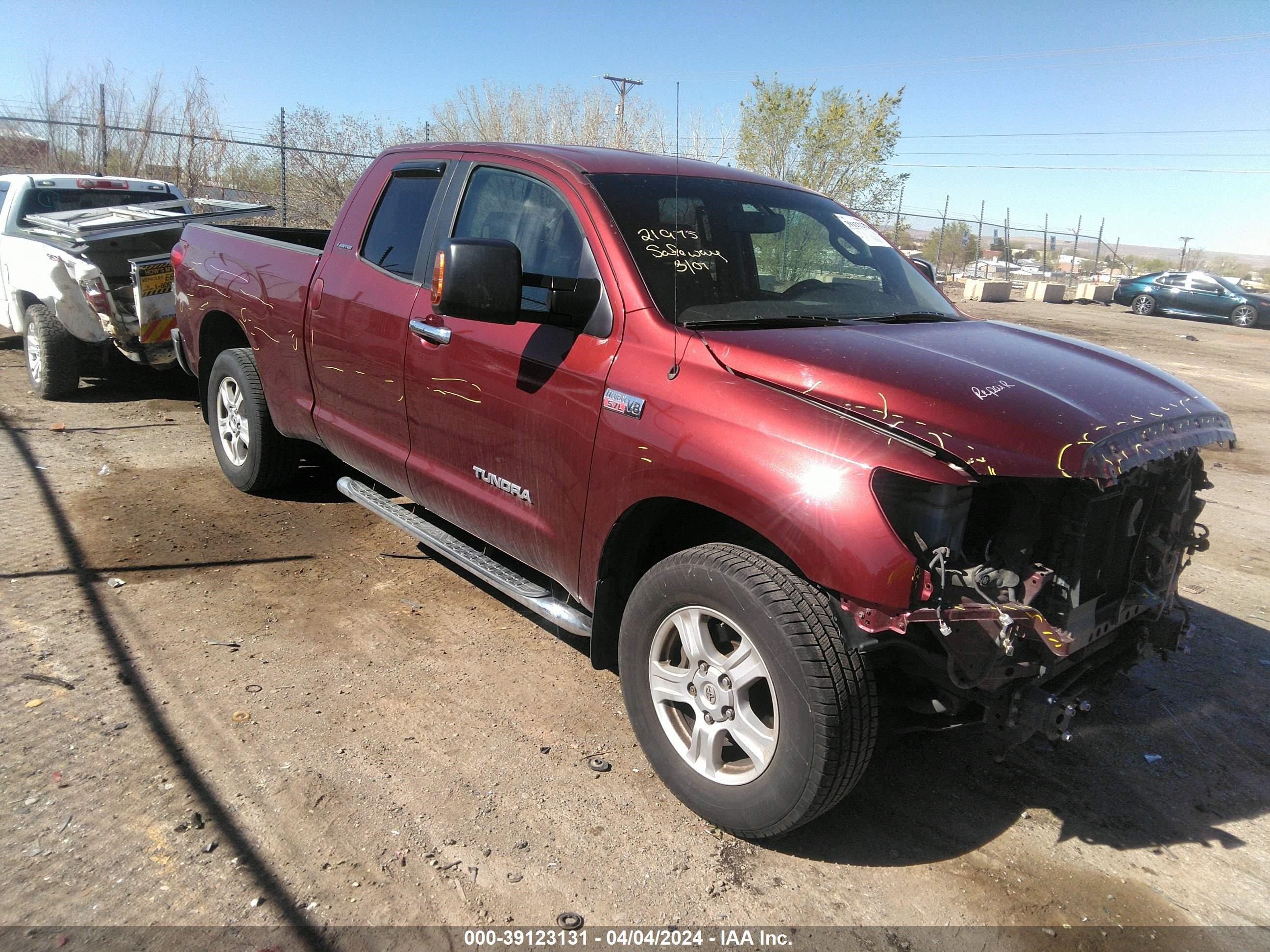 TOYOTA TUNDRA 2007 5tfrv58127x017533