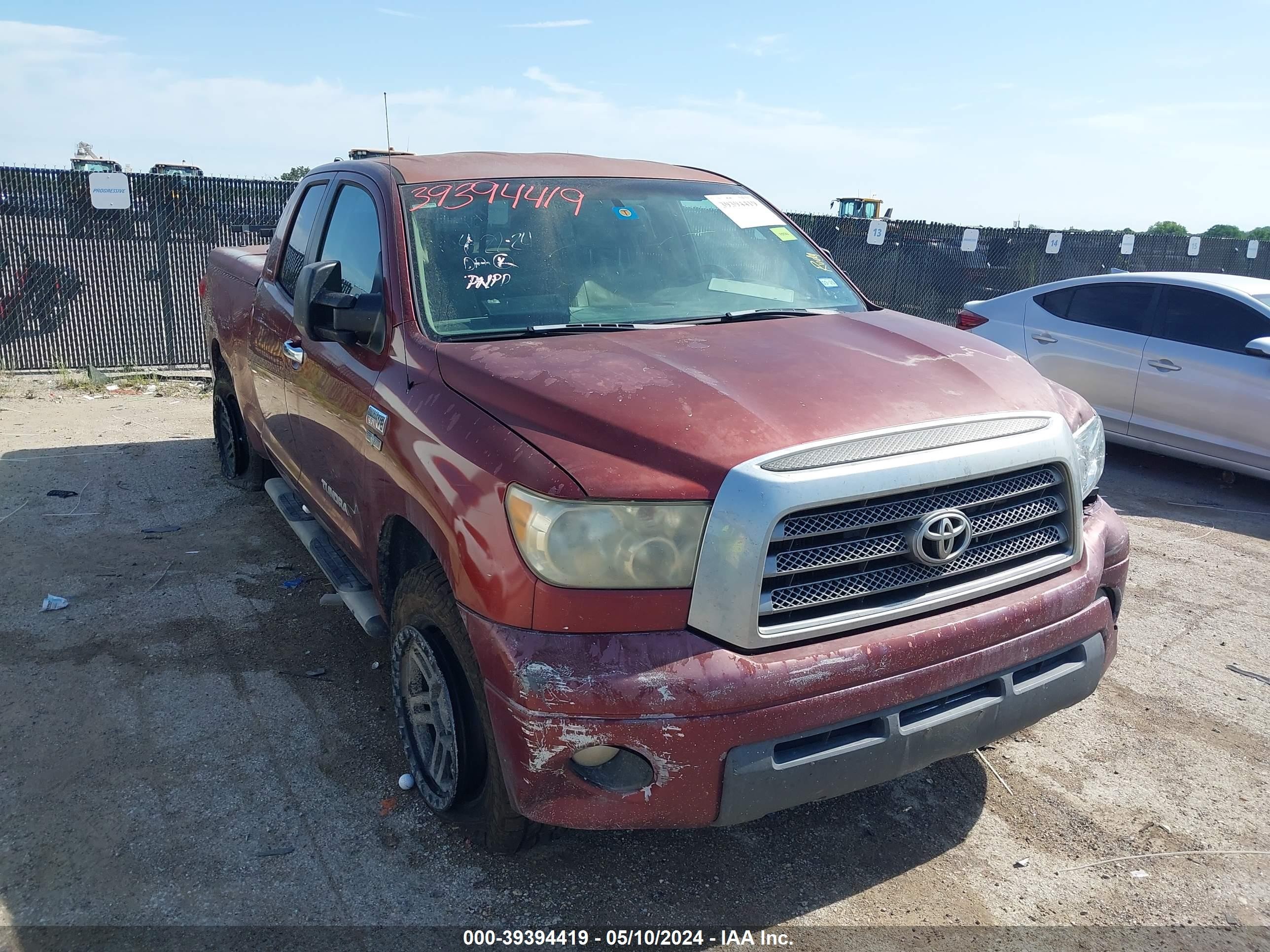 TOYOTA TUNDRA 2007 5tfrv58197x004715