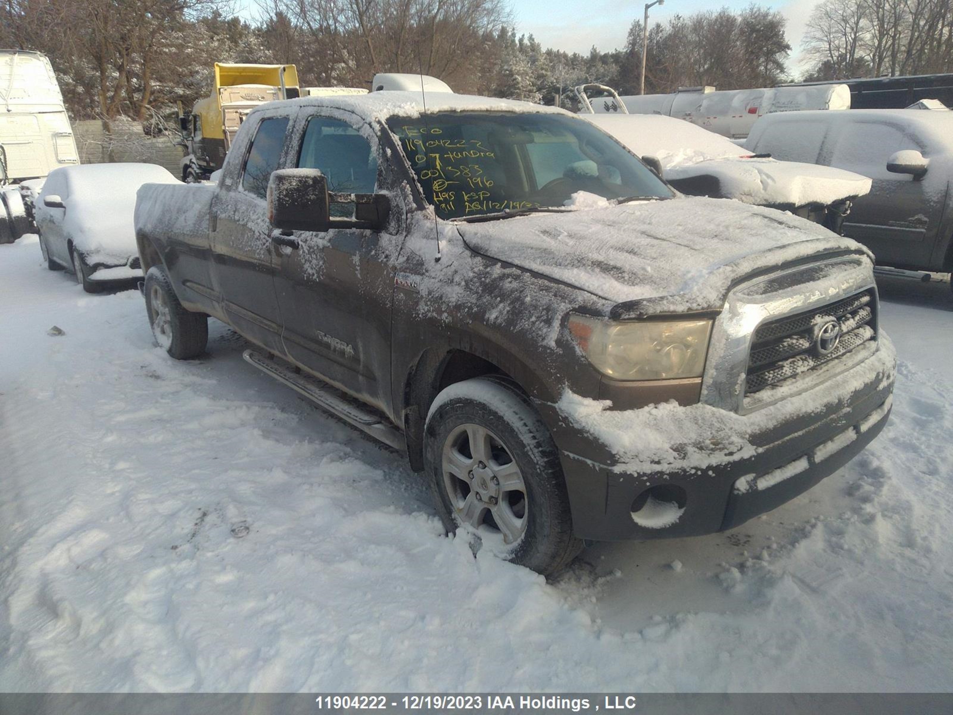 TOYOTA TUNDRA 2007 5tfsv54177x001383