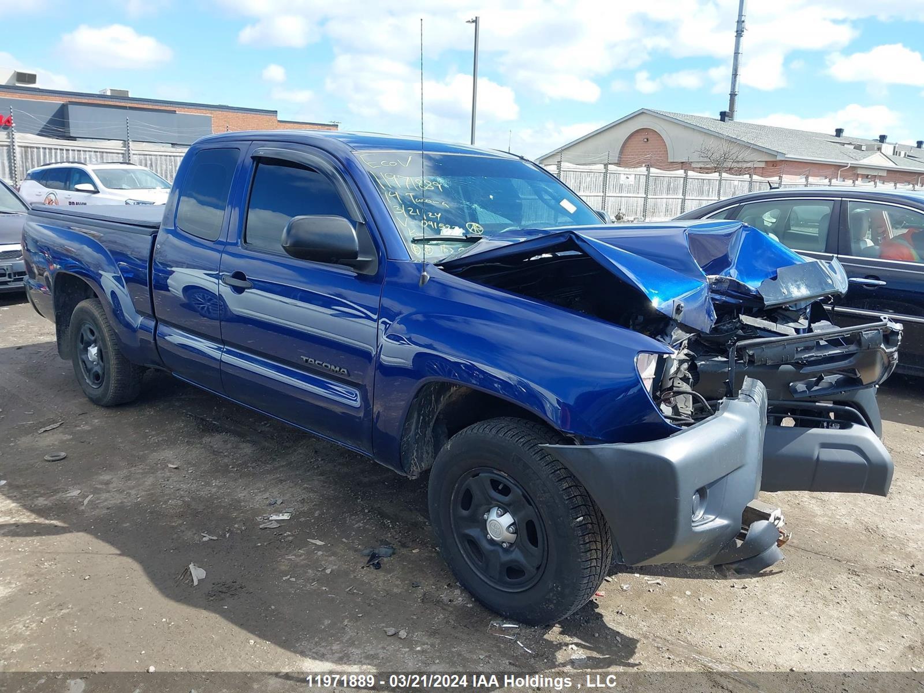 TOYOTA TACOMA 2014 5tftx4cn7ex041523