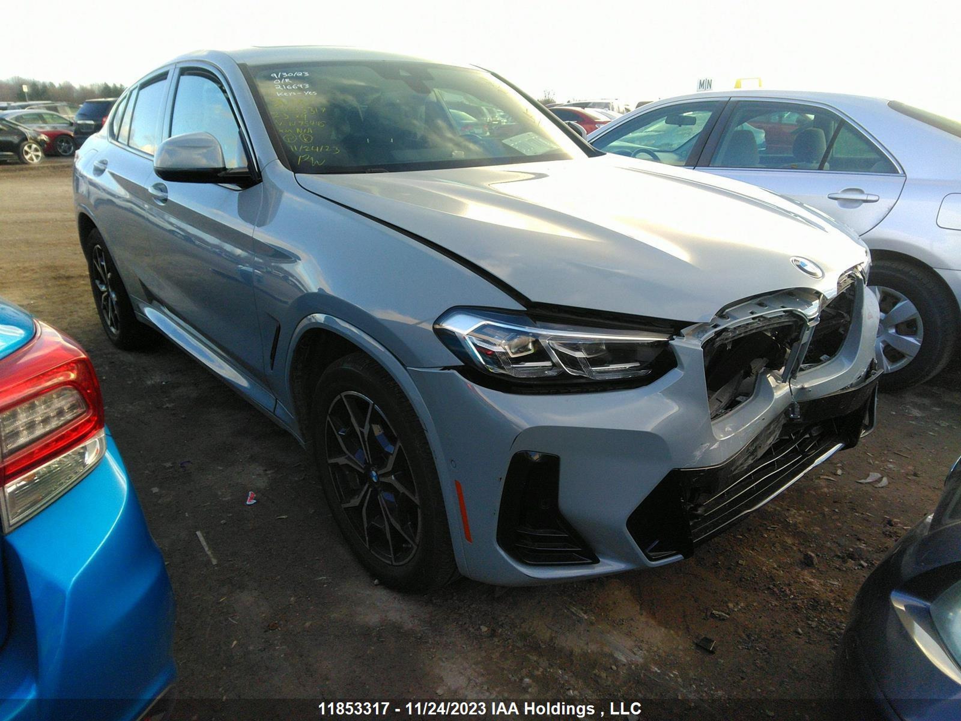 BMW X4 2023 5ux33dt01p9n75445