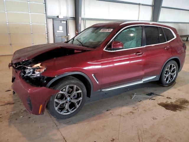 BMW X3 XDRIVE3 2022 5ux53dp01n9l21122