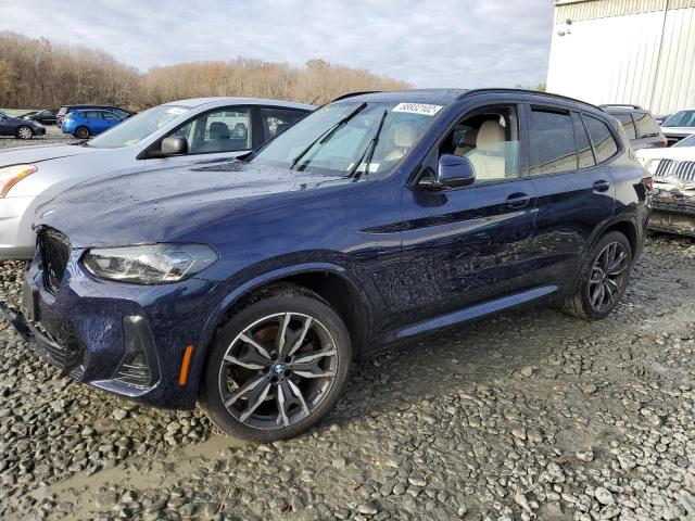 BMW X3 XDRIVE3 2022 5ux53dp02n9k45653