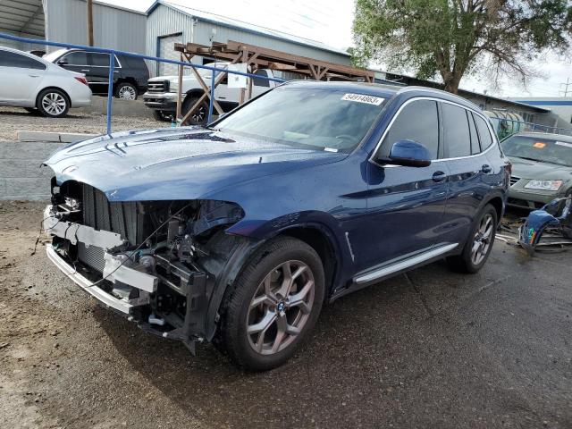 BMW X3 XDRIVE3 2022 5ux53dp02n9n05534