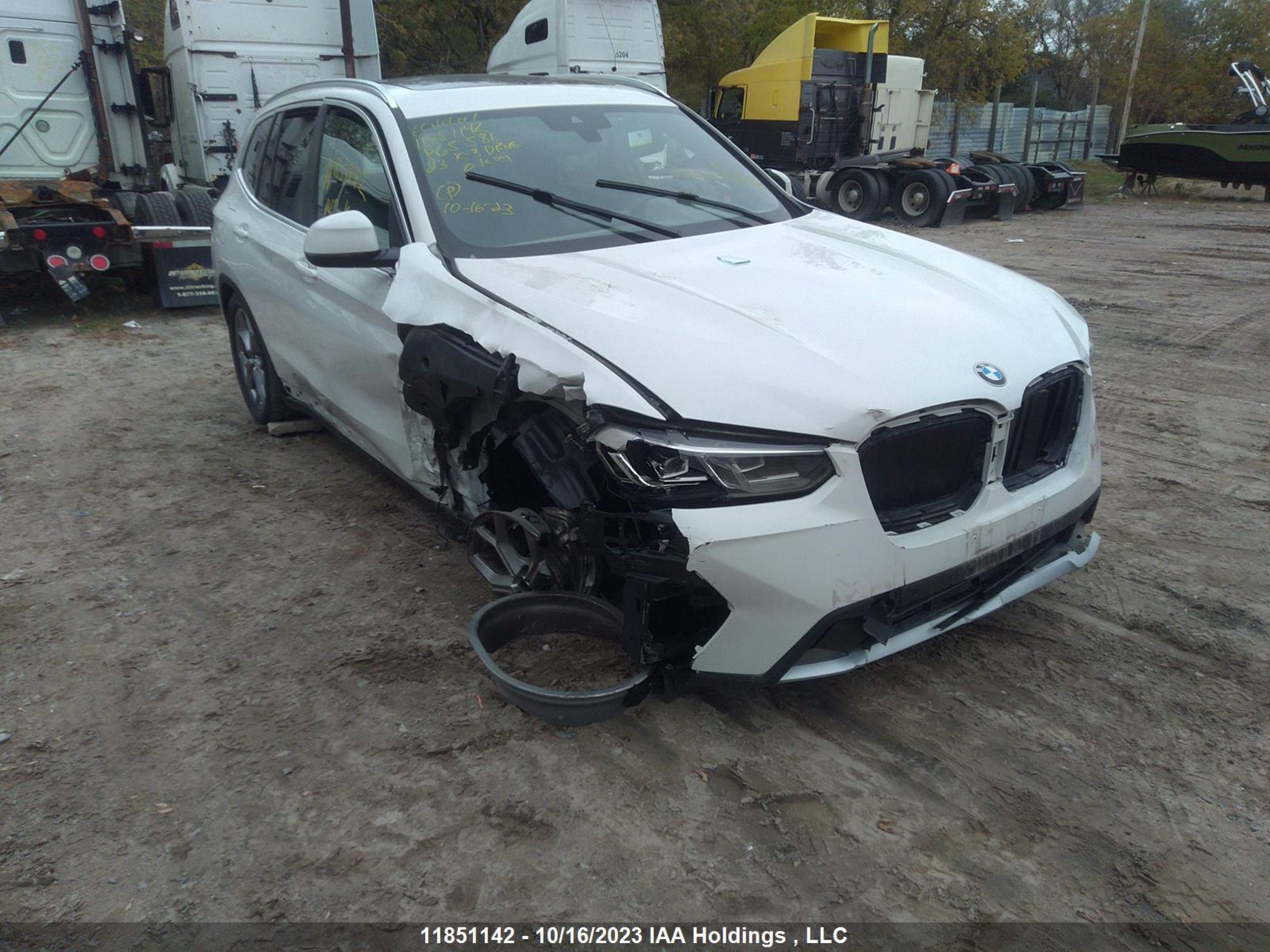 BMW X3 2023 5ux53dp02p9p65581