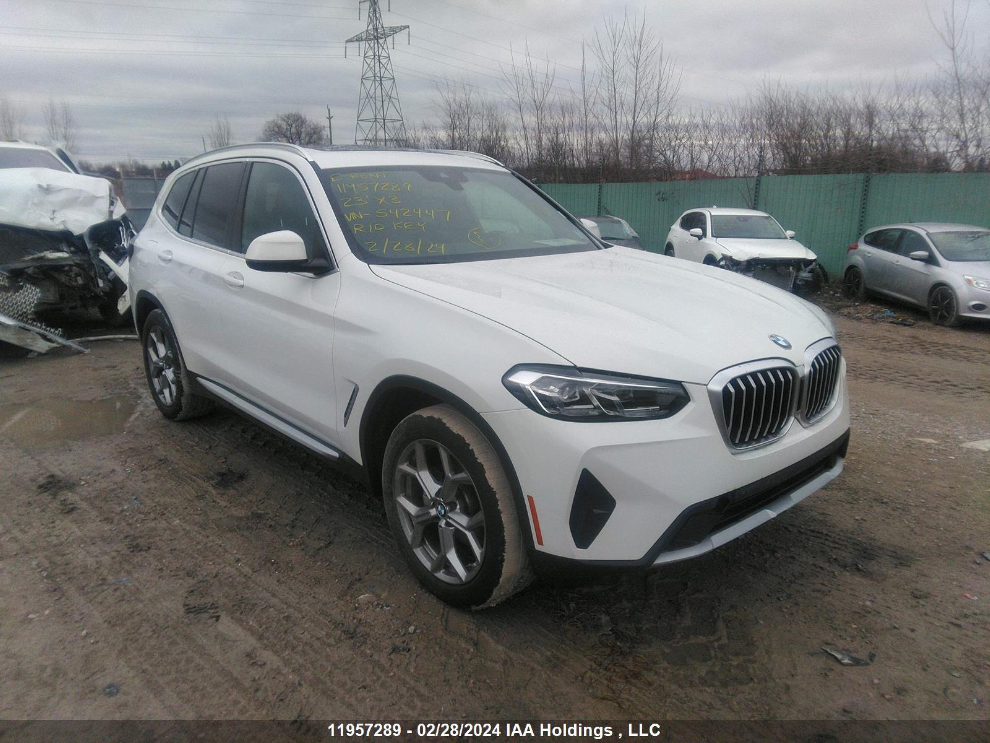 BMW X3 2023 5ux53dp02p9s42447