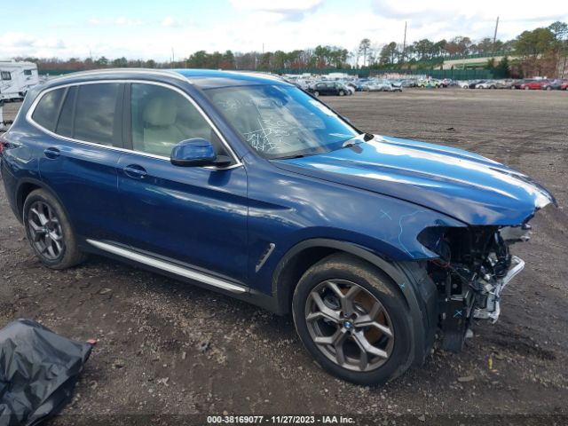 BMW X3 2022 5ux53dp03n9k12533