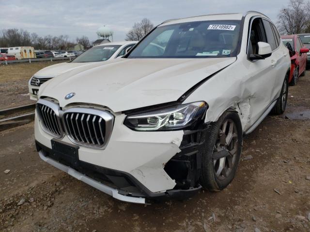 BMW X3 XDRIVE3 2022 5ux53dp04n9m30268