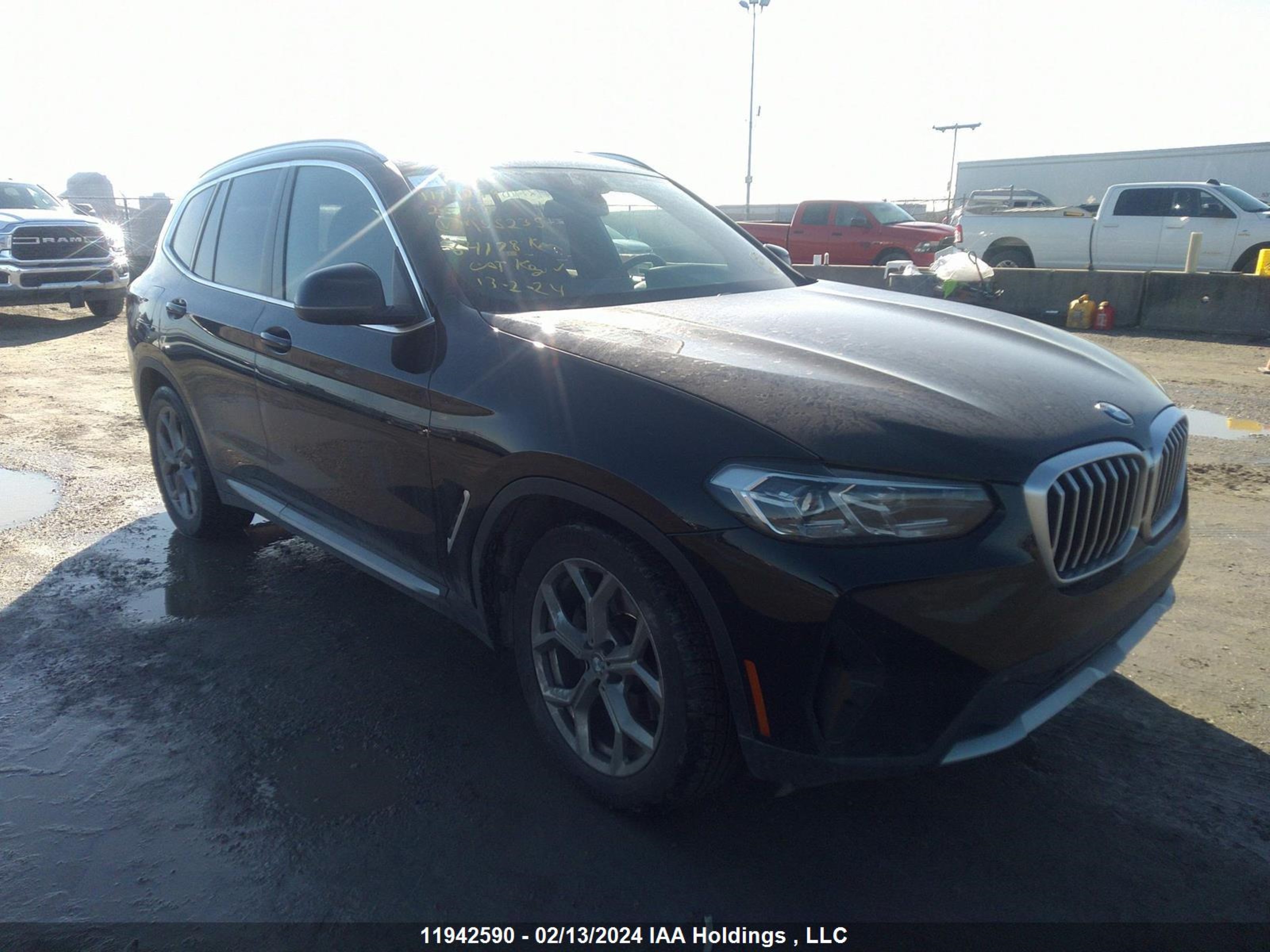 BMW X3 2022 5ux53dp04n9m55235