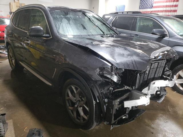 BMW X3 XDRIVE3 2022 5ux53dp05n9j11235