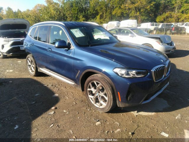 BMW X3 2022 5ux53dp06n9m75874