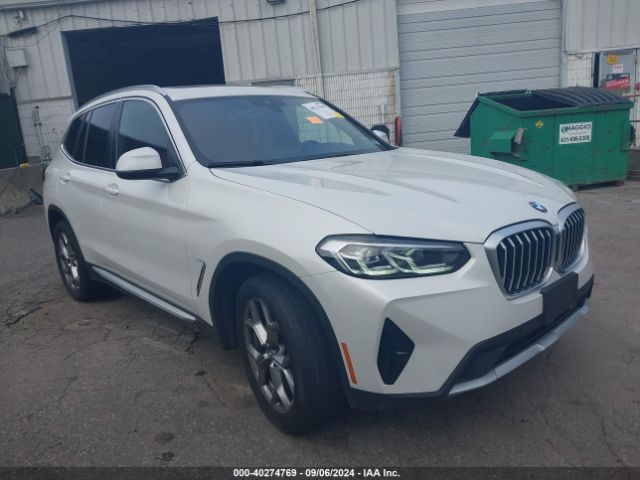 BMW X3 XDRIVE3 2022 5ux53dp06n9n22370