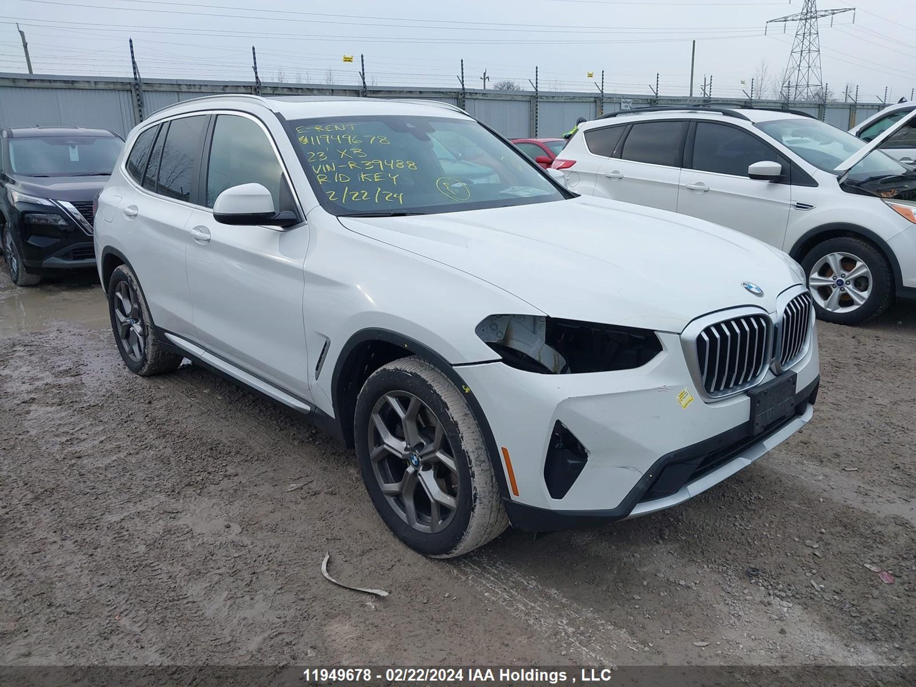 BMW X3 2023 5ux53dp06p9r39488