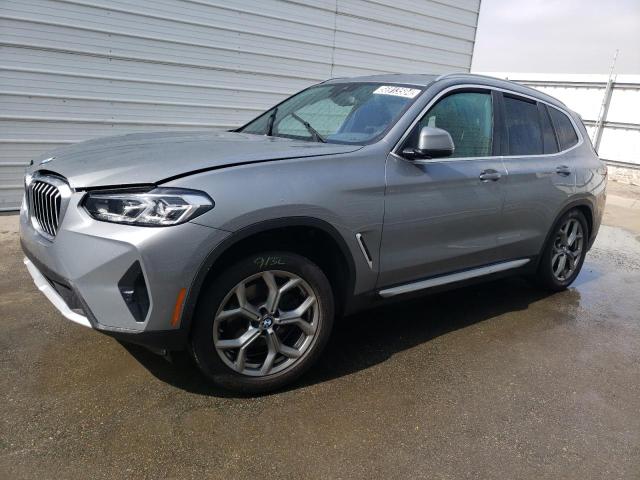 BMW X3 XDRIVE 30I 2023 5ux53dp06r9u55064