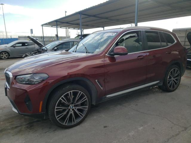 BMW X3 XDRIVE3 2022 5ux53dp07n9k93682