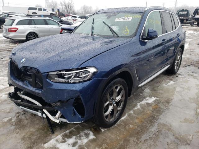 BMW X3 2022 5ux53dp07n9n05061