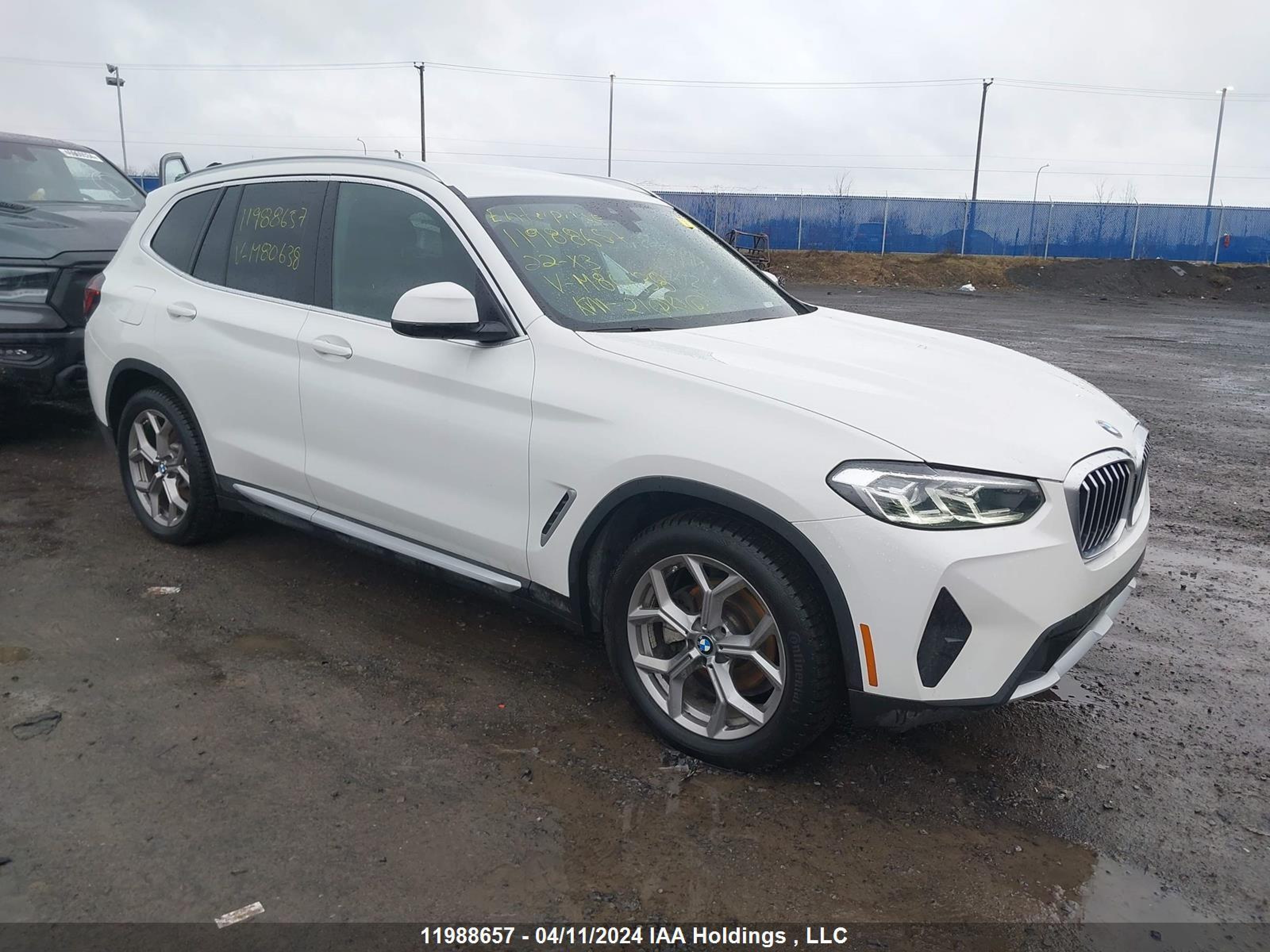 BMW X3 2022 5ux53dp08n9m80638