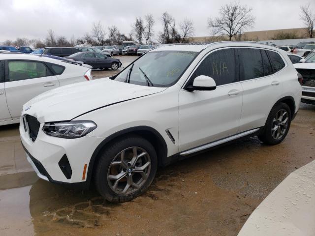 BMW X3 XDRIVE3 2022 5ux53dp09n9l21742