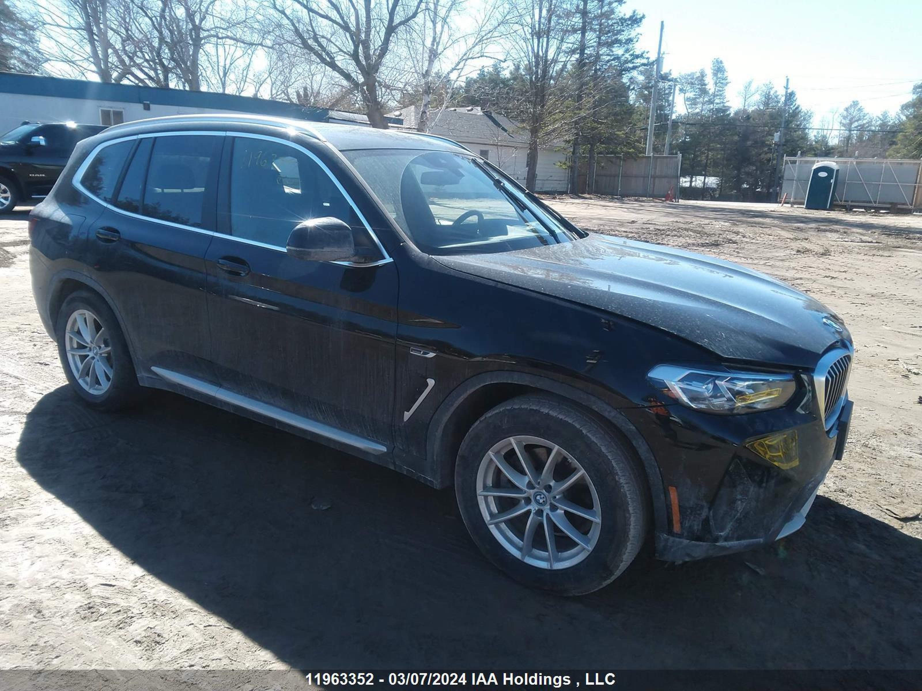 BMW X3 2022 5ux63dp0xn9k40351