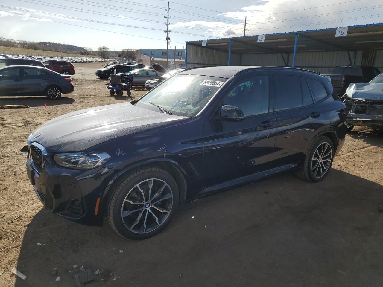 BMW X3 M 2022 5ux83dp01n9m51396