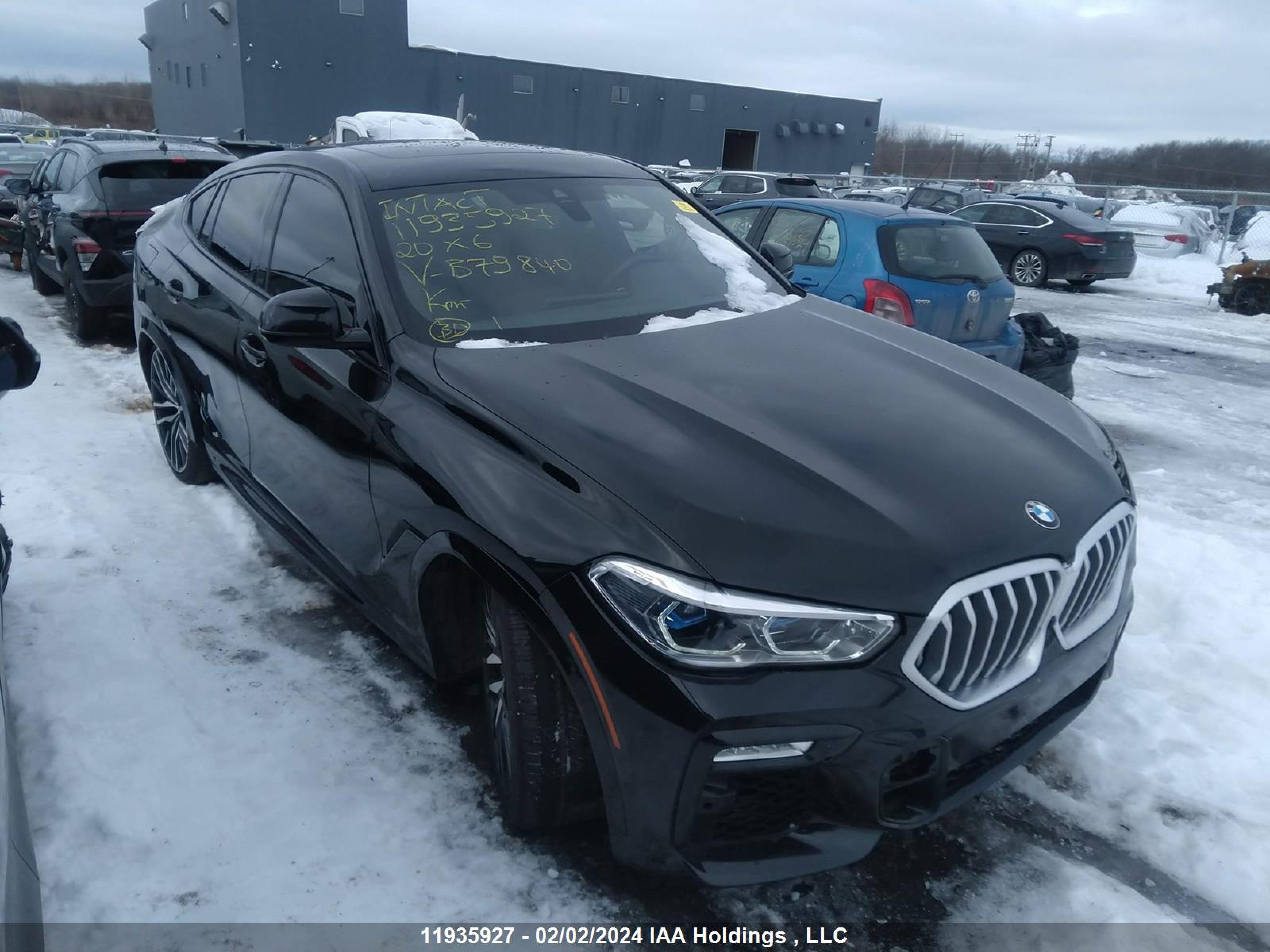 BMW X6 2020 5uxcy6c07l9b79840