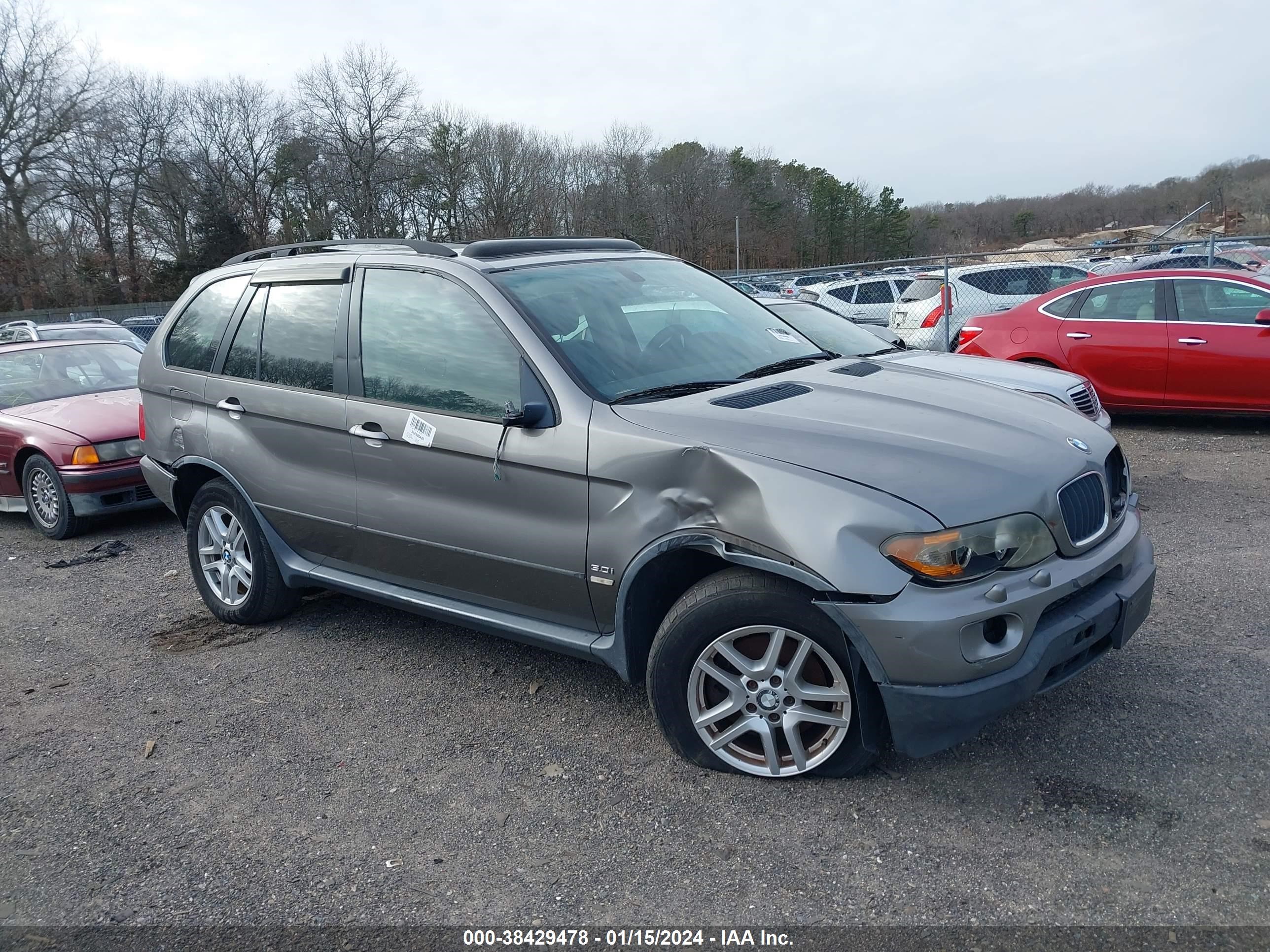 BMW X5 2006 5uxfa13506ly27961