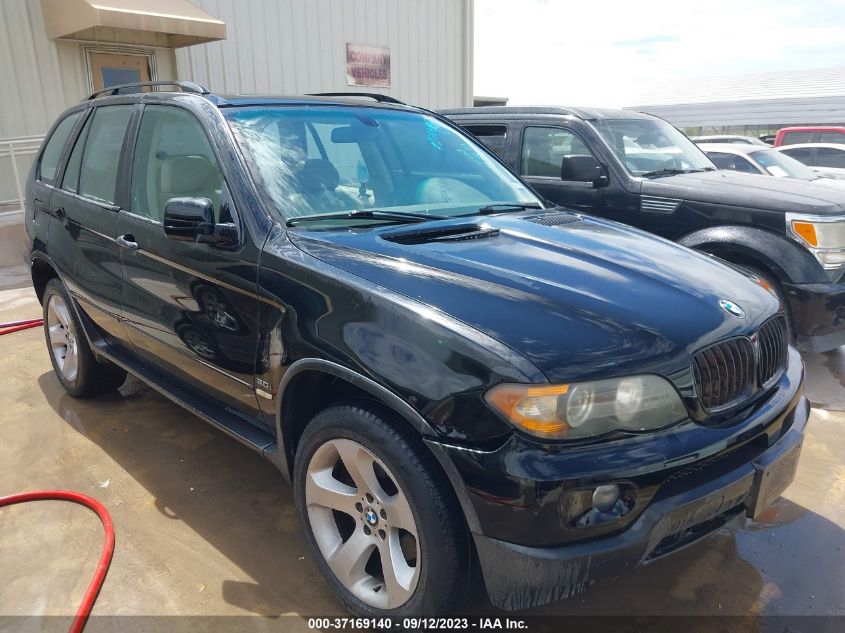 BMW X5 2006 5uxfa13506ly37180