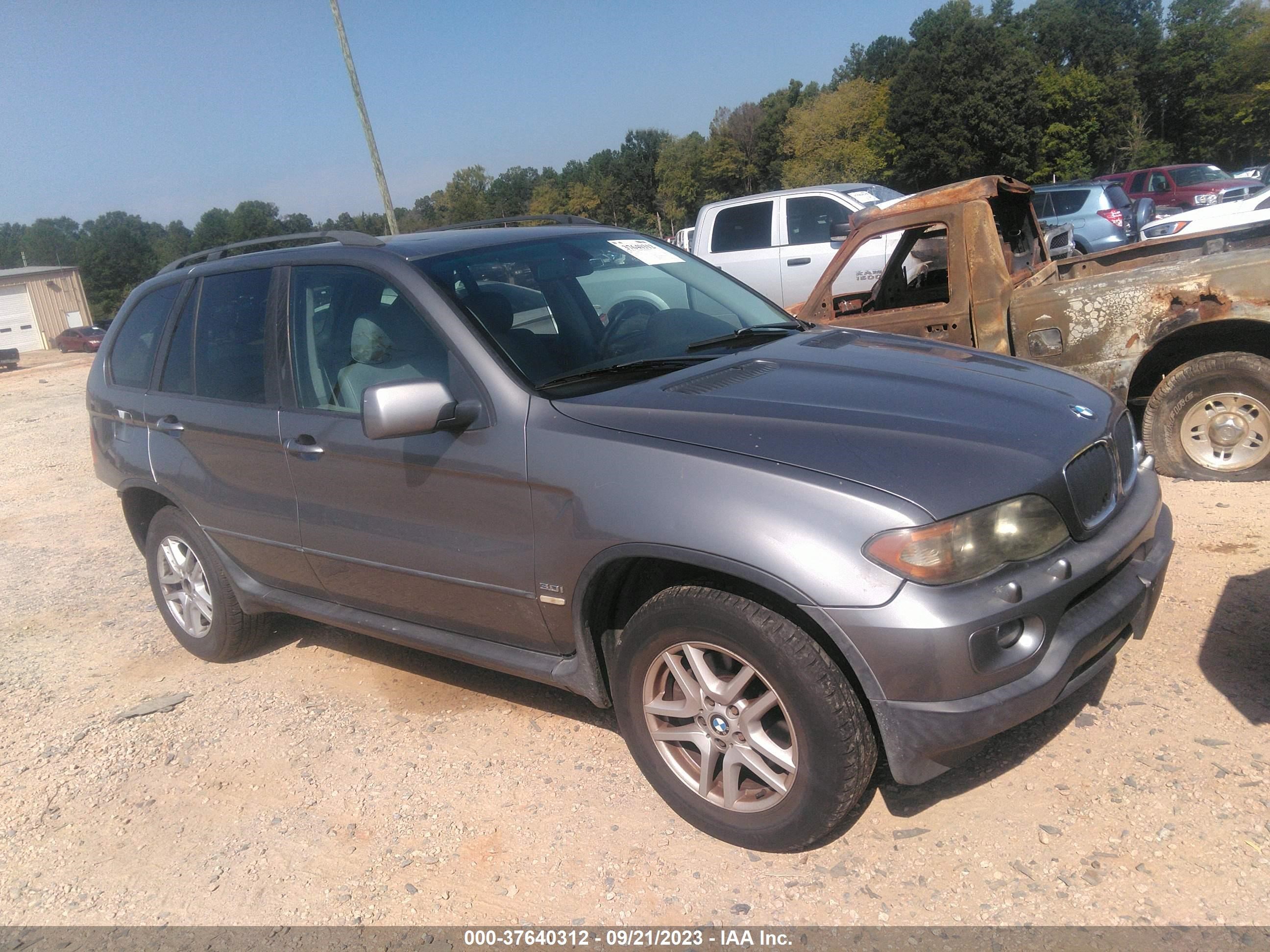 BMW X5 2004 5uxfa13514lu22074