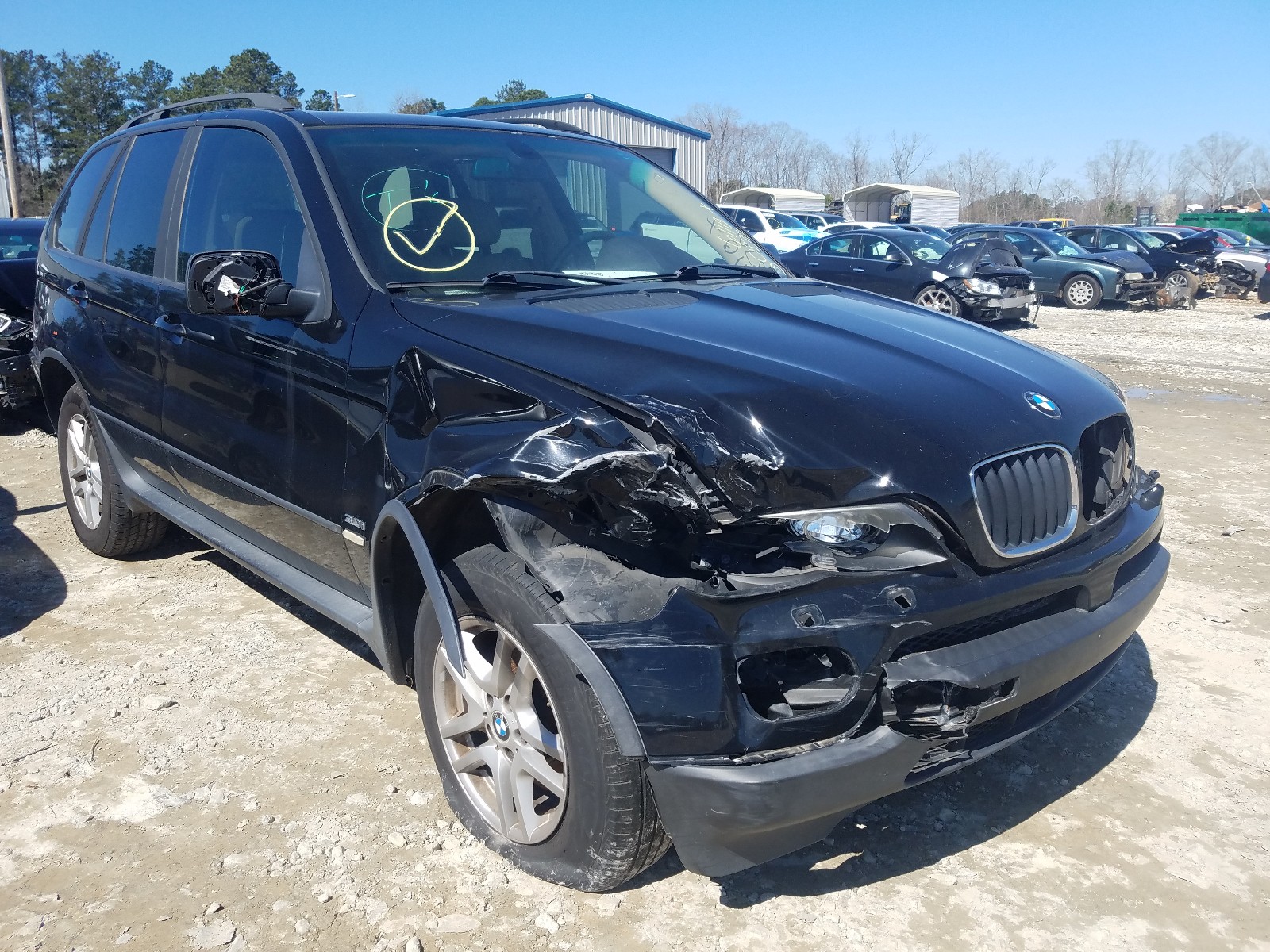 BMW X5 3.0I 2004 5uxfa13514lu30272