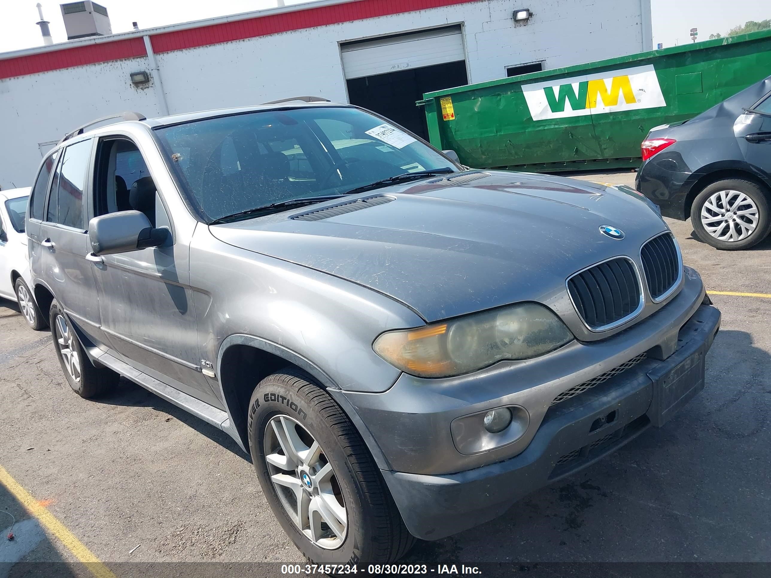 BMW X5 2004 5uxfa13514lu33558