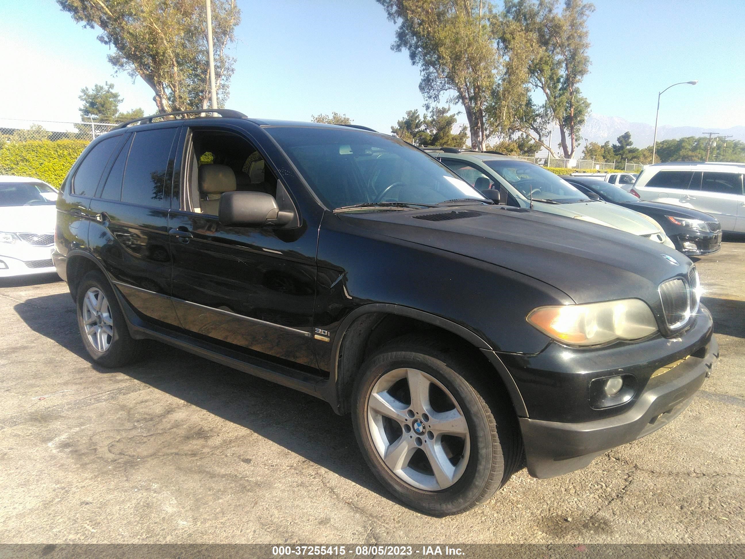 BMW X5 2006 5uxfa13516ly47555