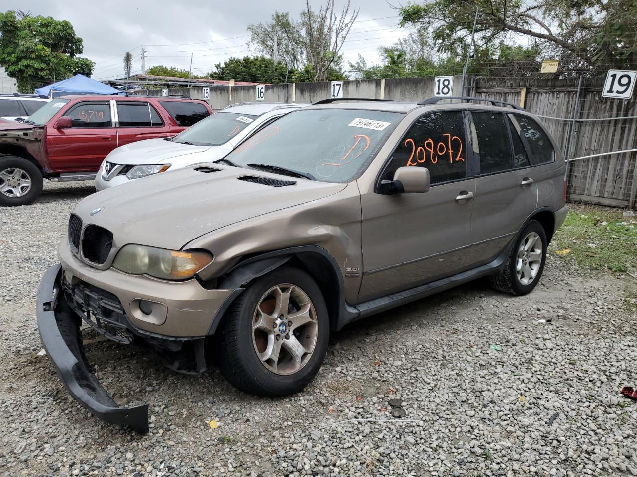 BMW X5 2004 5uxfa13534lu40852