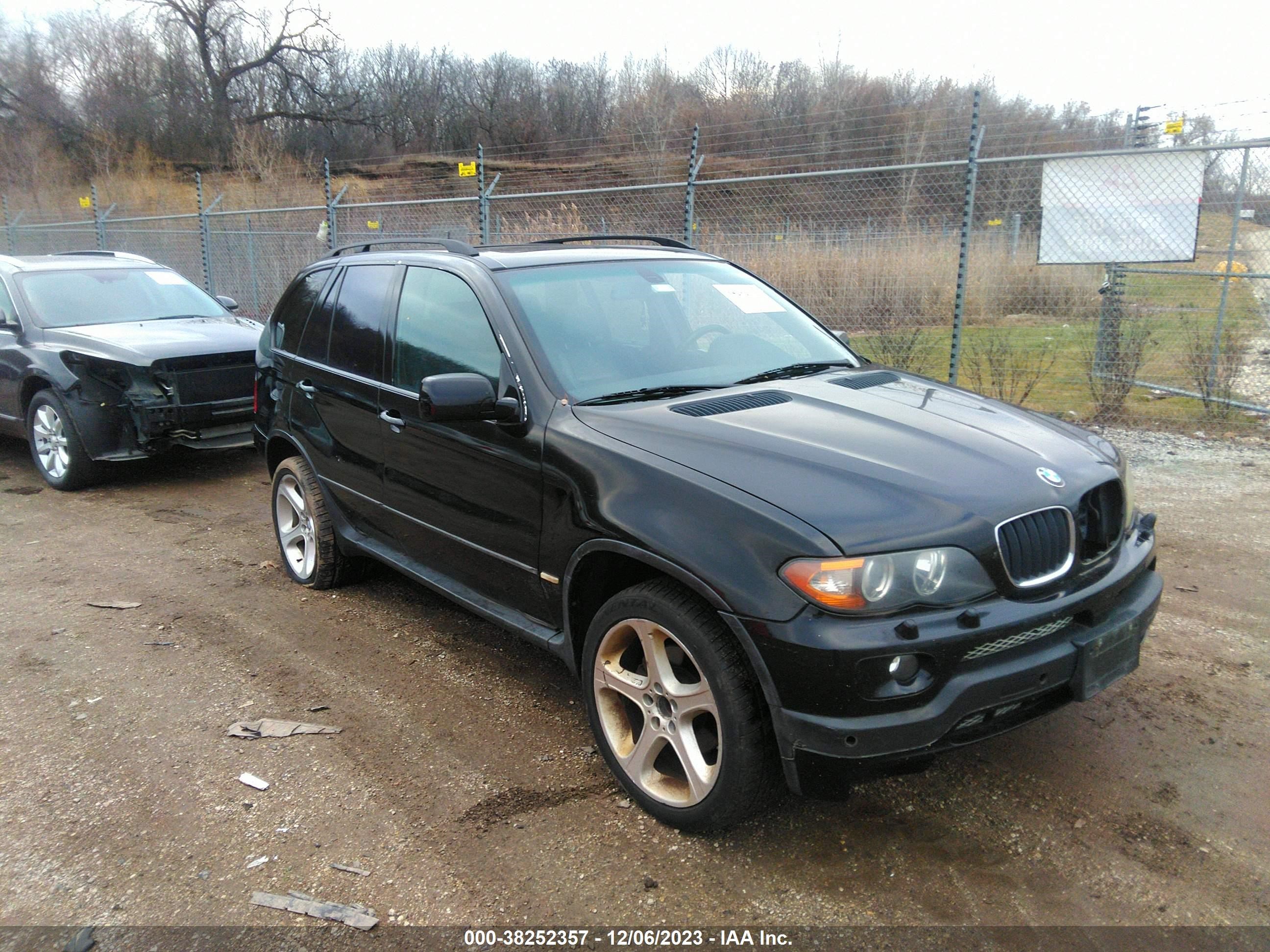 BMW X5 2004 5uxfa13554lu20232